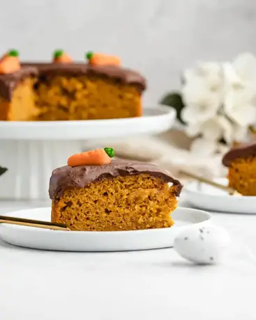 Receita de bolo de cenoura vegano e sem glúten