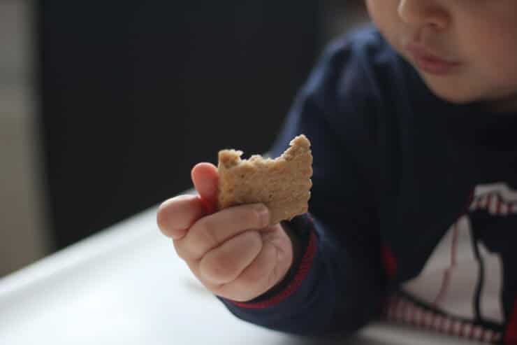Bolachas de dentição saudáveis - a partir dos 6 meses