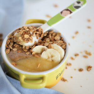 granola de aveia e manteiga de amendoim - vegan, sem glúten e sem açúcar refinado