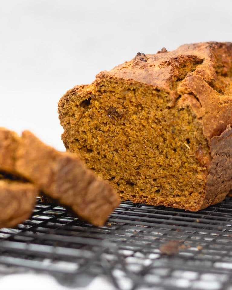 pão de abóbora simples e fácil, vegan