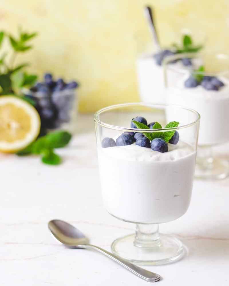 Mousse de limão - sem leite e sem lactose