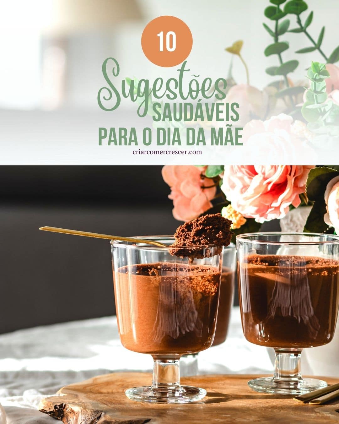 sugestões saudáveis dia da mãe