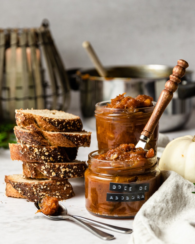 Doce de abóbora e nozes mais saudável