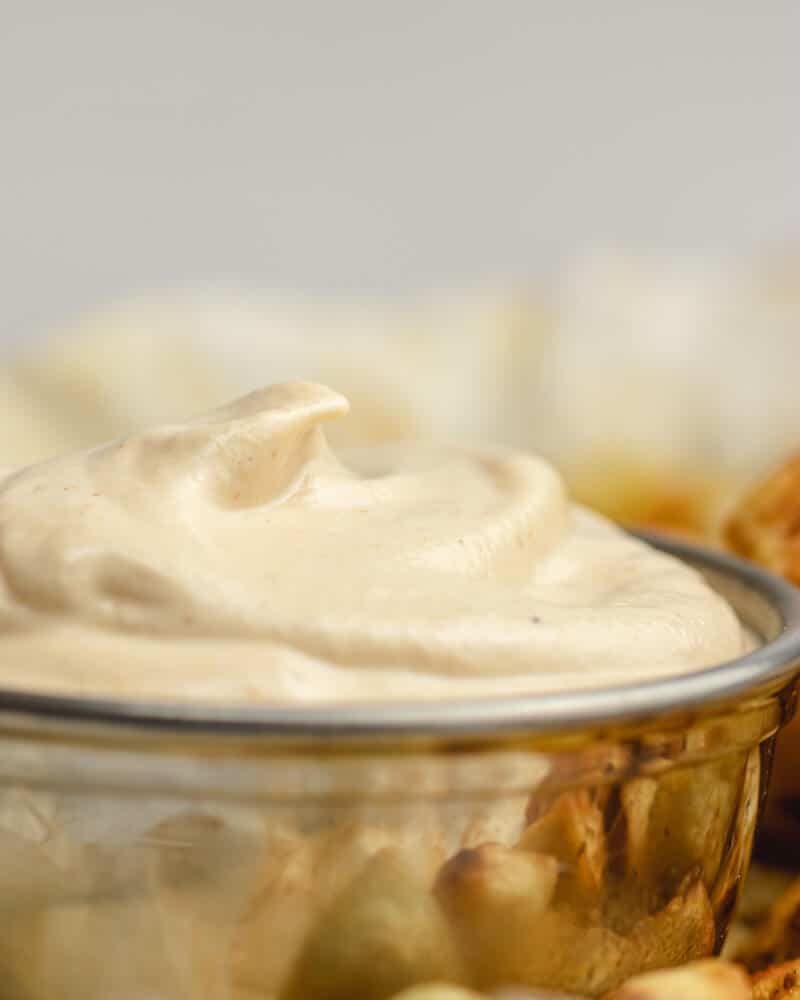 maionese saudável vegan - sem óleo e sem ovo