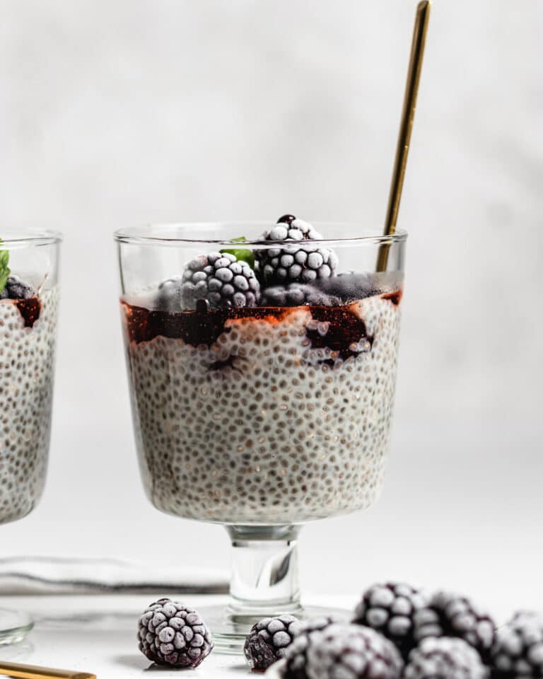 Como fazer Pudim de chia vegano
