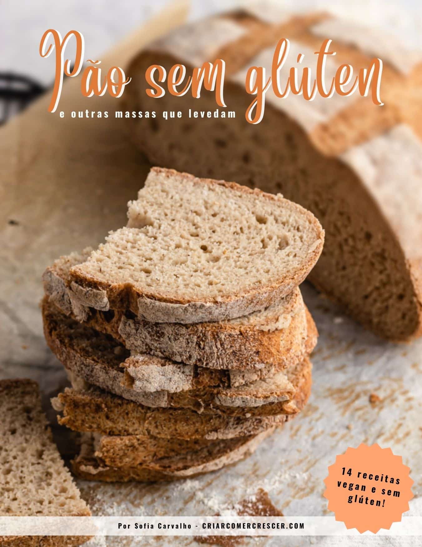 E-book pão sem glúten e outras massas que levedam - capa