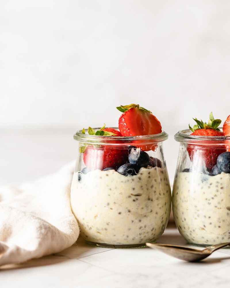 overnight de milhete - papas adormecidas de milhete