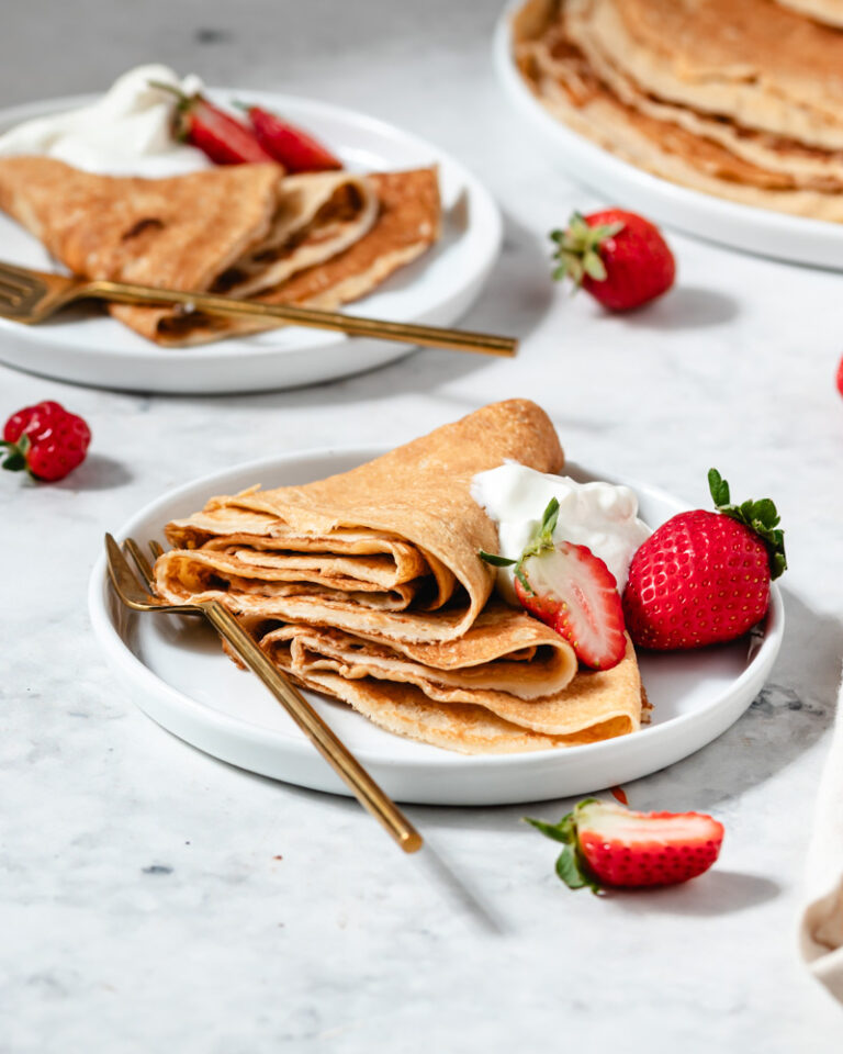Crepes de fermentação natural