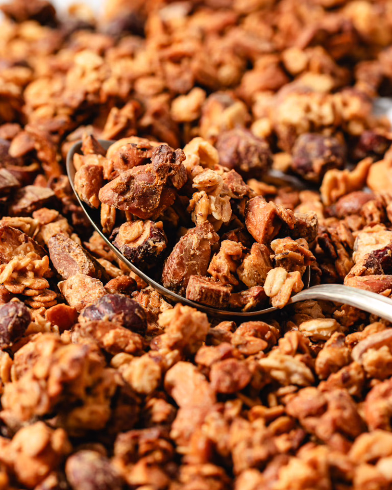 Granola doce saudável com fermento natural